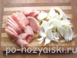 Курка з картоплею в духовці з молоком (курка з картоплею в духовці з молоком) Курка з картоплею в духовці з молоком