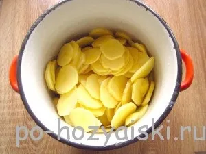 Курка з картоплею в духовці з молоком (курка з картоплею в духовці з молоком) Курка з картоплею в духовці з молоком