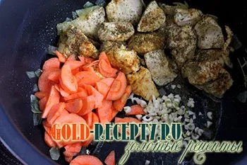 Курка тушкована з стручкової квасолею (курка з квасолею) Курка тушкована з стручкової квасолею