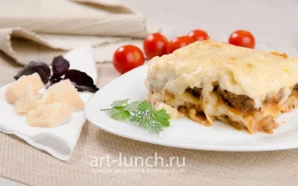 Лазанья - покроковий рецепт