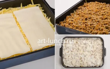 Лазанья - покроковий рецепт