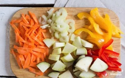 Локшина з овочами - покроковий рецепт з фото на (кулінари) Локшина з овочами - покроковий рецепт з фото на