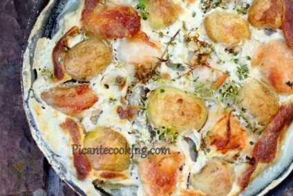 Курка з картоплею в молоці, picantecooking (молоці) Курка з картоплею в молоці, picantecooking