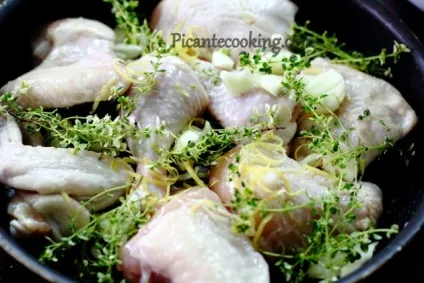 Курка з картоплею в молоці, picantecooking (чебрець) Курка з картоплею в молоці, picantecooking