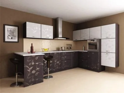 Кухня кольору кави з молоком - hd interior