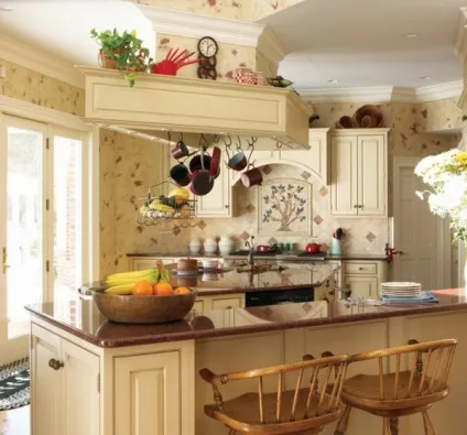 Кухня кольору кави з молоком - hd interior