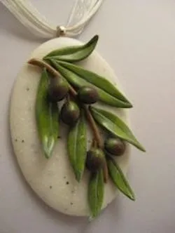 Ліплення з пластики кулони, сережки та браслети (сережки) Ліплення з пластики кулони, сережки та браслети