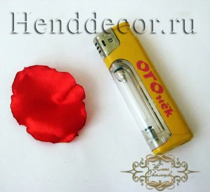 Мак з атласних стрічок - калейдоскоп декору (декору) Мак з атласних стрічок - калейдоскоп декору