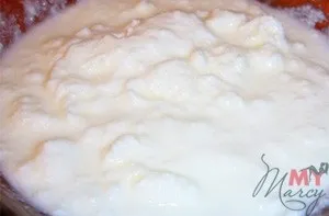 Маска для волосся з кислого молока