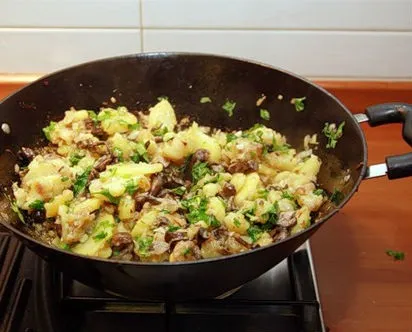 Маслюки смажені з картоплею, рецепти (рецепти) Маслюки смажені з картоплею, рецепти