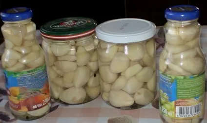 Маринований часник зубчиками - рецепти приготування на зиму відео (маринований) Маринований часник зубчиками - рецепти приготування на зиму відео