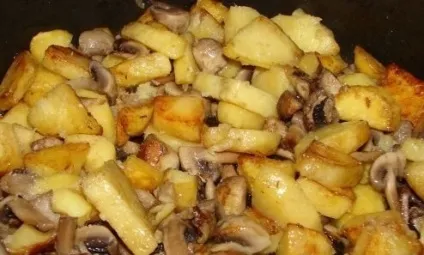 Маслюки, смажені з картоплею - рецепт приготування з фото (слабкому вогні хвилин) Маслюки, смажені з картоплею - рецепт приготування з фото