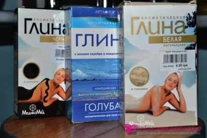 Маски для волосся з глини (глини) Маски для волосся з глини