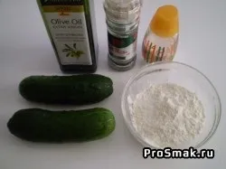 смажені огірки