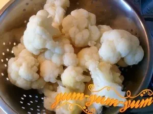 Запіканка з кольорової капусти з куркою (запіканка) Запіканка з кольорової капусти з куркою