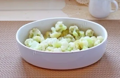 Запіканка з кольорової капусти і курки, таки смачно (запіканка) Запіканка з кольорової капусти і курки, таки смачно