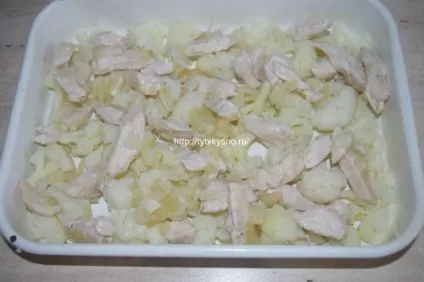 Запіканка з кольорової капусти з куркою - тутвкусно! Ru (запіканка + з цвітної капусти + з куркою) Запіканка з кольорової капусти з куркою - тутвкусно! Ru