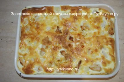 Запіканка з кольорової капусти з куркою - тутвкусно! Ru (тутвкусно) Запіканка з кольорової капусти з куркою - тутвкусно! Ru