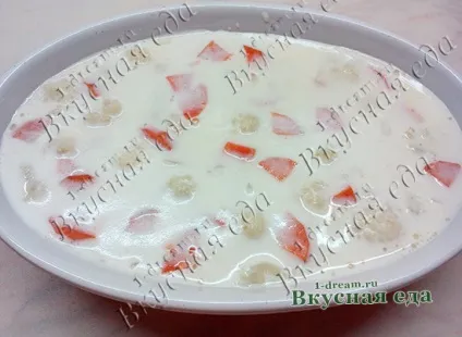 Запіканка з куркою і цвітною капустою - смачна їжа (куркою) Запіканка з куркою і цвітною капустою - смачна їжа