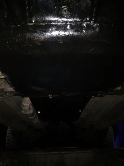 Захист від картера до раздатки на ниву (ниву) Захист від картера до раздатки на ниву