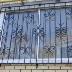 Металеві грати на вікна (23 фото) вибираємо красиві і безпечні