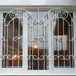 Металеві грати на вікна (23 фото) вибираємо красиві і безпечні
