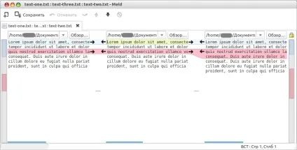 Meld - порівняння файлів і каталогів в linux, все для веб-дизайнера і програміста (порівняння) Meld - порівняння файлів і каталогів в linux, все для веб-дизайнера і програміста