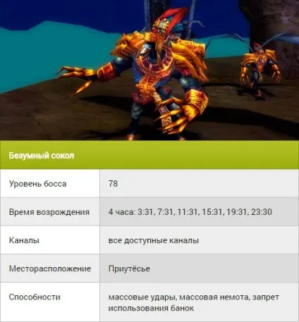 Світові боси dark age - список найсильніших монстрів