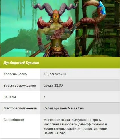 Світові боси dark age - список найсильніших монстрів