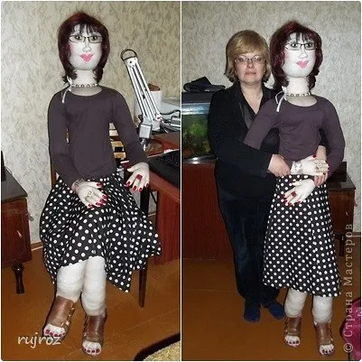 Мій майстер-клас ростовой ляльки, країна майстрів (шиття) Мій майстер-клас ростовой ляльки, країна майстрів