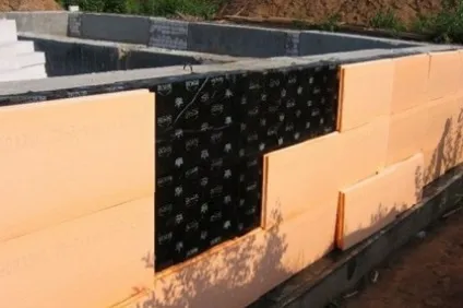 Наплавляюча гідроізоляція фундаменту схема і технологія робіт