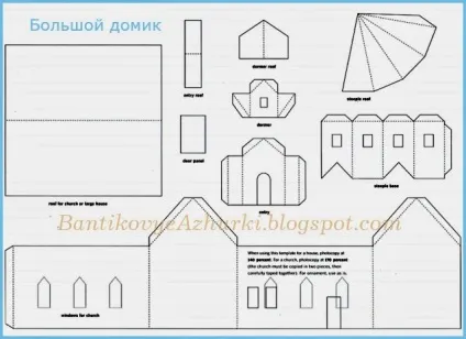 Новорічний будиночок як зробити саморобку своїми руками (своїми руками) Новорічний будиночок як зробити саморобку своїми руками