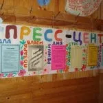 Оформлення дитячого табору