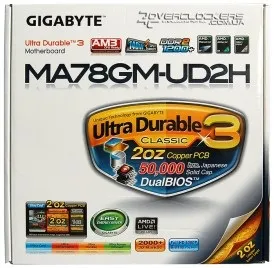 Огляд і тестування материнської плати gigabyte ga-ma78gm-ud2h з інтегрованим відео radeon hd (amd) Огляд і тестування материнської плати gigabyte ga-ma78gm-ud2h з інтегрованим відео radeon hd