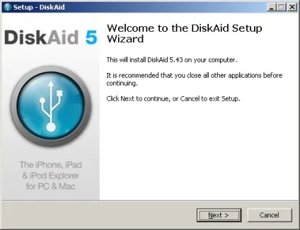 Огляд програми diskaid для передачі файлів між iphone, ipod touch і комп'ютером