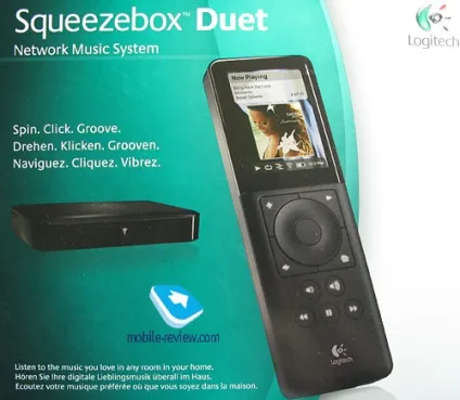 Огляд мережевого музичного плеєра logitech squeezebox duet (squeezebox) Огляд мережевого музичного плеєра logitech squeezebox duet