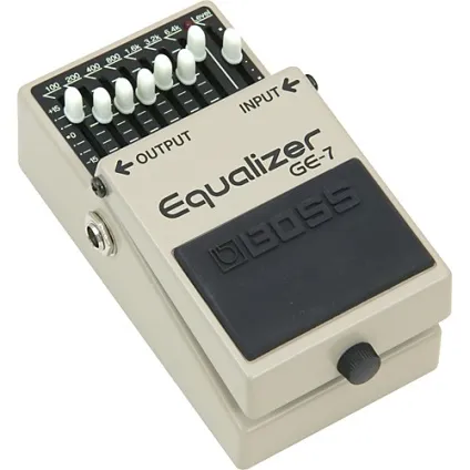 Огляд гітарної педалі еквалайзер boss ge-7 equalizer