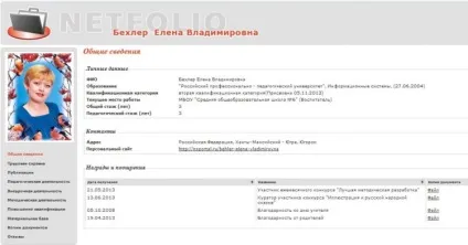 Опис конструктора портфоліо вихователя, netfolio (конструктора) Опис конструктора портфоліо вихователя, netfolio