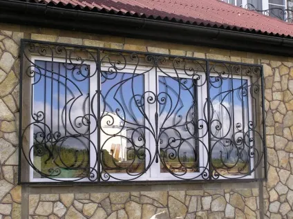 Віконні решітки виготовлення і монтаж своїми руками (решітки на вікна своїми руками) Віконні решітки виготовлення і монтаж своїми руками