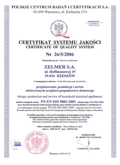 Про компанію zelmer фірмовий інтернет-магазин zelmer (zelmer) Про компанію zelmer фірмовий інтернет-магазин zelmer