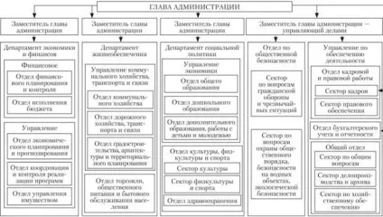 Організаційна структура місцевої (міської, районної, селищної) адміністрації принципи, методи (забезпечення жителів поселення послугами) Організаційна структура місцевої (міської, районної, селищної) адміністрації принципи, методи
