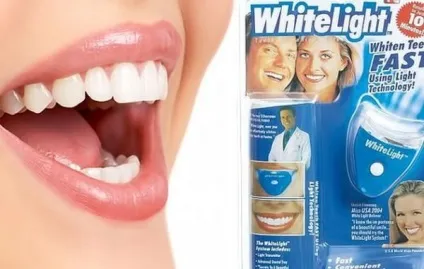 Відбілювання зубів white light відгуки, інструкція російською