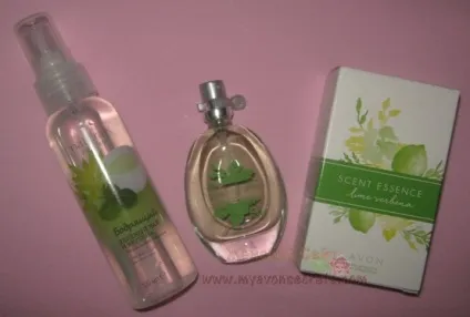 Освіжаючий лосьйон-спрей для тіла avon naturals «підбадьорливий зелений чай і вербена»