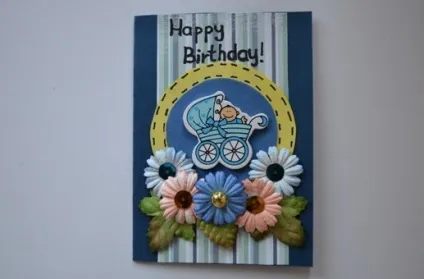 Листівка власноруч - happy birthday!