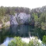 Озеро тальков камінь, природа