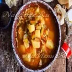 Овочеве рагу в духовці з куркою (курка) Овочеве рагу в духовці з куркою