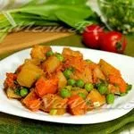 Овочеве рагу в духовці з куркою (духовка) Овочеве рагу в духовці з куркою