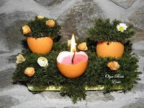 Великодні свічки своїми руками або мк для Плюшкін, країна майстрів (шкаралупа яєчна) Великодні свічки своїми руками або мк для Плюшкін, країна майстрів