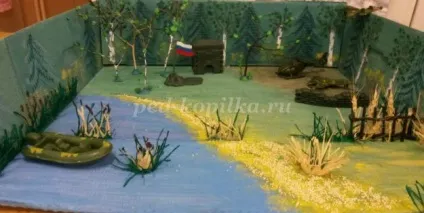 Панорама до 9 травня для дитячого саду своїми руками (своїми) Панорама до 9 травня для дитячого саду своїми руками