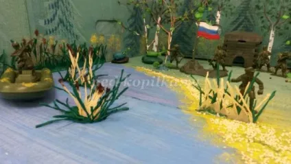 Панорама до 9 травня для дитячого саду своїми руками (саду) Панорама до 9 травня для дитячого саду своїми руками